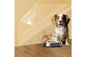 Loiion Pellicola Protettiva Trasparente Pareti, Pellicola Protettiva Elettrostatica Non Adesiva, Pellicola Decorativa Fai Da Te Mobili Cucina Tavolo Pareti Piastrelle Impermeabile Protezione 200cm