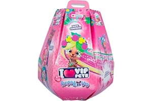 ToysWorld Super Pasqualone IO VIP Pets - Uovo di Pasqua - 10 sorprese e Tanto Altro - per Bambine con Omaggio Bracciale Ciondolo Angelo + portachiave Paillettes e Penna Colorata