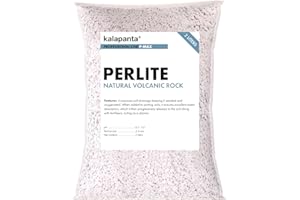 Kalapanta - Perlit naturalna ekspandowana skała wulkaniczna do ogrodnictwa, roślin domowych, 2 L. Lepszy drenaż bez zastoju wody w glebie.