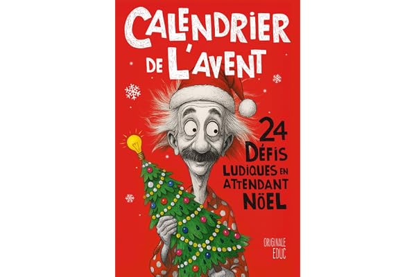 Calendrier de l’Avent: 24 défis ludiques en attendant Noël – Énigmes, casse-têtes et jeux de logique – Cadeau original pour ados, adultes et toute la famille