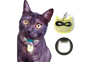 Kittyrama Reflective Charm. Safety Tag for Cats. Lightweight, High Visibility, Waterproof. Fits All Reflective Collars. Other Styles Available