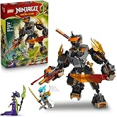 LEGO NINJAGO Cole&rsquo;un G&ouml;rev Robotu ve Ejderha Zane 71854-7 Yaş ve &Uuml;zeri &Ccedil;ocuklar i&ccedil;in &Ccedil;eki&ccedil;li Cole, Kılı&ccedil;lı Zane ve Asalı Asit