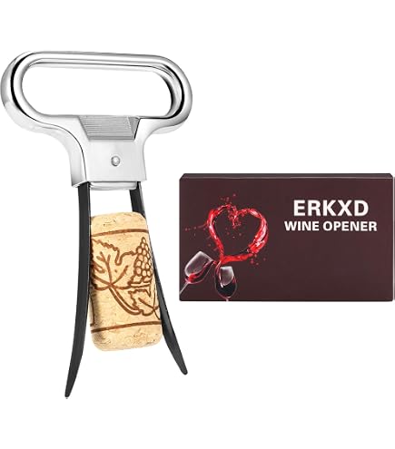Sacacorchos De Madera Estilo T - Abridor De Vino Profesional Con Tornillo De Acero Inoxidable