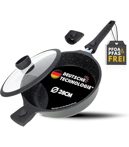Valira Aire Paella-pan, anti-aanbaklaag, geschikt voor inductie, donkergrijs 30 cm