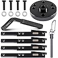E-cowlboy 3163021 Cam Timing Tool Kit+3163530 Engine Brake Adjustment Tool 7MM for Cummins ISX Engine Heavy Duty Steel (15 PCS)