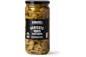 EDERKI - Haricots verts plats coupés 660g