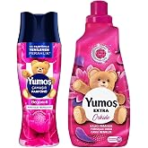 Yumoş &Ccedil;amaşır Parf&uuml;m&uuml; Begonvil 200 g + Yumoş Extra Konsantre &Ccedil;amaşır Orkide 1440 ml