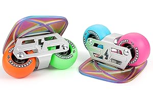 SANXUP Freeskates Drift Skates with Split Skateboard Design, Aluminum Alloy Panel, High Elasticity Wheels, and Double Wheelbase Bracket - Ultimate Freeskates