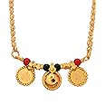 Radha's Creations Mangalsutra with Chain 24" Length & Vati Tanmaniya One Gram Gold no.419 for Women (Gold)