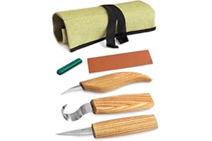 BeaverCraft, Herramientas para Tallar Cucharas S17 - Set de Herramientas para Tallar Madera - Juego para Tallar Cucharas - Kit para Tallar Madera - Tallado de Cucharas