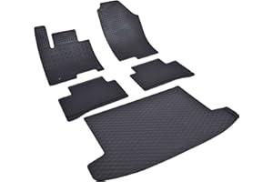 FABBRI 3 DI FABBRI MARCO & C SNC ilTappetoAuto by Fabbri 3-905106 - 135B-810219 - Tappeti per Auto e Tappeto per Bagagliaio in Gomma Ripiegabile Compatibile con Tucson dal 2021- MHEV - PHEV - HEV Tutte le versioni