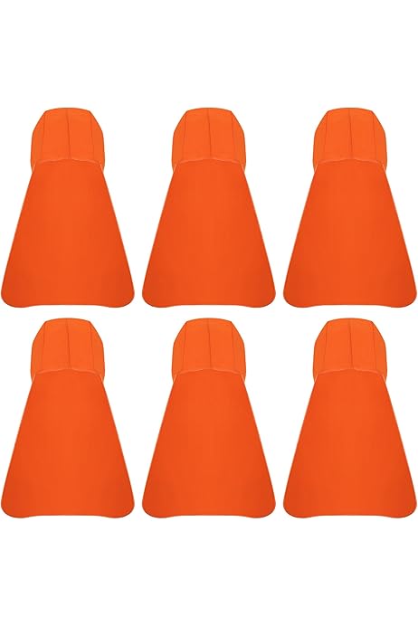 thumbnail image 2 of PATIKIL Hard Hat Sun Shade, 4 Pcs Hard Hat Liner Neck Shade Sun Protector Shade Cooling Skull Cap With Reflective Strips For Outdoor Hiking Biking Fishing, Fluorescent Orange 2 of 10