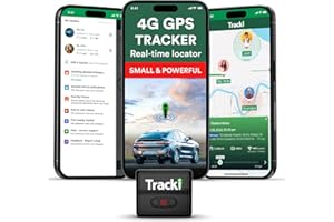 4G GPS Tracker per Auto - Abbonamento richiesto- Mini localizzatore con SIM, Tracciamento in Tempo Reale per Moto, Bici, Anziane, Collare Cani, Bambini, Geo-Fence, App, Copertura EU e Mondiale Tracki