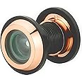 EYE BERRY BASI SALES WITH MISCELLANEOUS DEVICE Full Brass Wide Angle Door Viewer (15-35 mm Thickness, Rose Gold)