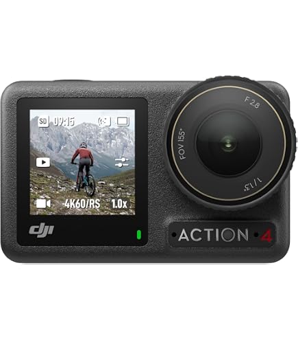Caméra D’action 4K WiFi – Écran 1,3 Pouce – Étanche, Magnétique – Autonomie 3h – Pour Vélo, Moto, Sport