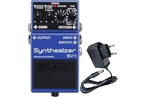 BOSS GUITAR EQUIPMENT Boss SY-1 Synthesizer Effektgerät für Gitarre u Bass + keepdrum Netzteil