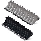 6/12 Pairs Trainer Socks for Men and Women Cotton Sports Socks for Men and Women Nonslip Ankle Athletic Socks Running Socks