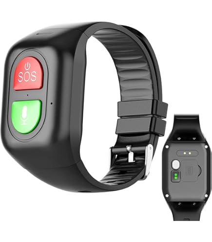 Valdetectie Smart Watch voor ouderen, GPS-telefoonhorloge