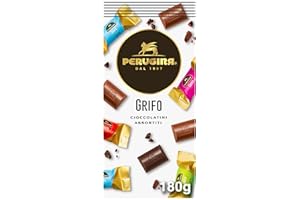 PERUGINA Grifo Cioccolatini Assortiti Fondenti e al Latte Sacchetto 180g