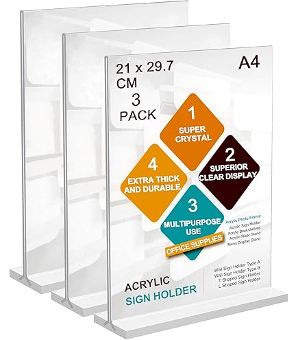 Rialzi In Acrilico Per Display Supporto Per Montante Rotondo Da 3 Pezzi Vetrina Trasparente Display Per Gioielli Display Acrilico Trasparente Antiusura Sicuro - Foto 8