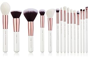 ‎JESSUP Jessup Make Up Pinsel Sets 15 Pcs Kosmetik Schmink Bürsten Lidschatten Puder Concealer Eyeliner T220