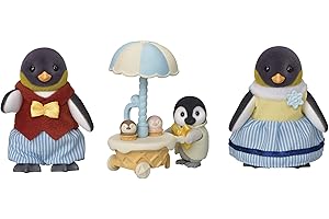 EPOCH Sylvanian Families 5694 Familia Pingüino - Casa de muñecas