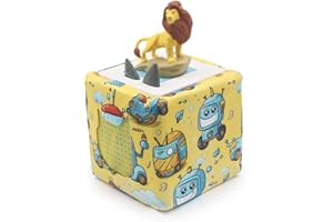 Taladad für Toniebox Bezug, Schutzhülle Case Schutzfolie,Schutzcover Bezug for Toniebox Speaker Hülle Bezug Toniebox Starter Zubehör Schutzhüllen (Roboter)