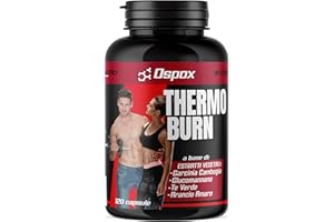 OSPOX Brucia Grassi Potenti Veloci Dimagranti 120 Capsule | Integratore Termogenico Forte x Dimagrire
