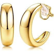 ORECCHINI A CLIP con nappa lunga e strass a goccia