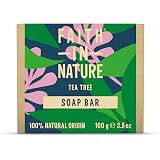 Faith In Nature Lavendel Handseife – Vegan, Ohne Parabene & SLS, 100 G, Beruhigender Duft