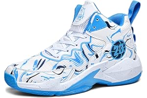 CHRRUXIN Männer Basketball Schuhe No-Rutsch Atmungsaktive Outdoor Schuhe für Frauen Mode Graffiti Training Schuhe