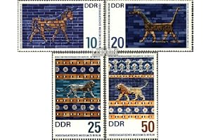 DDR 1229-1232 (fullständigt utgåva) 1966 Konst (Frimärken för samlare) målning