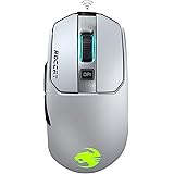 Roccat Kain 202 Aimo RGB Wireless Gaming Mouse (16.000 dpi Owl-Eye Sensor, 89G Ultra-Light, tecnologia Titan Click) Bianco
