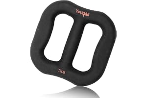 Yes4All 3-i-1 multifunktionell neoprenhantel/multifunktionell hantel med solid kärna, ergonomisk kurva