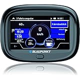 Blaupunkt MotoPilot 43 EU LMU Motorrad Navigation, 4,3 Zoll (10,7 cm) Display, Kartenmaterial Europa, lebenslange Karten-Upda