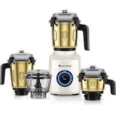 Atomberg Zenova Special Edition Mixer Grinder | Unique Coarse Mode for Silbatta-like Texture | BLDC Motor | Safety Features |