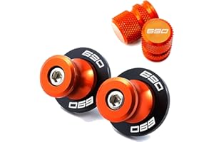 TEAUSA Misura for KTM 690 SMC Duke 690SMC SMC R 690duke 2009-2019 2020 2021 2022 Tappi valvola moto M10 Bobine forcellone Slider Stand Viti (Size : A Set-Orange)