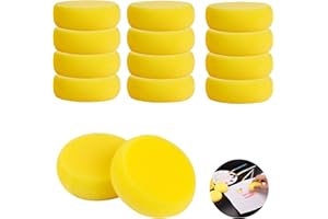 HHZZXCDH 14 Stück Malschwamm Schwammpinsel Kinder Schwämmchen Schule Runder Synthetischer Kunst Schwamm Künstlerschwamm Für Farbe Töpfer Werkzeug Ton Werkzeug Schwamm Malen