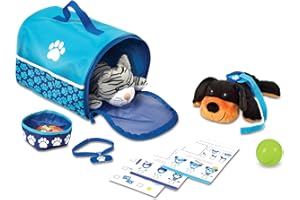 Melissa & Doug Tote & Tour Pet Travel Play Set | Pretend Play | Play Set | 3+ | Gift Boy Or Girl