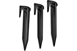 WORX Lot de 100 Piquets De Fixation pour Câbles Périphériques WA0179, Accessoires pour Robots Tondeuses WORX Landroid et Landroid Plus, Installation Facile et Rapide, Solide et Durable