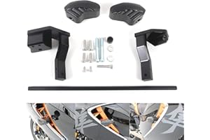 KONERSTONE No Cut Frame Sliders Protector Crash Pads for Suzuki Hayabusa GSX1300R 2021-2024 Gen 3 Motorcycle Accessories Engine Protector Cover Falling Protection GSX-R1300 GSXR1300 GSXR 1300 Black 2022