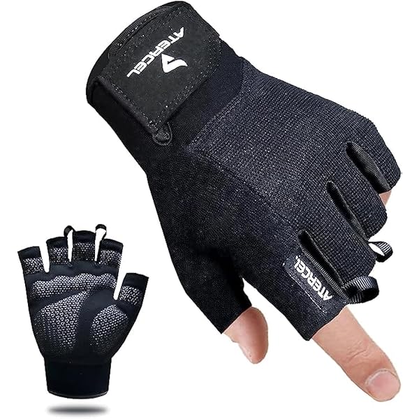 Full Finger Weight Lifting Gloves A&H Apparel Leather Fitness