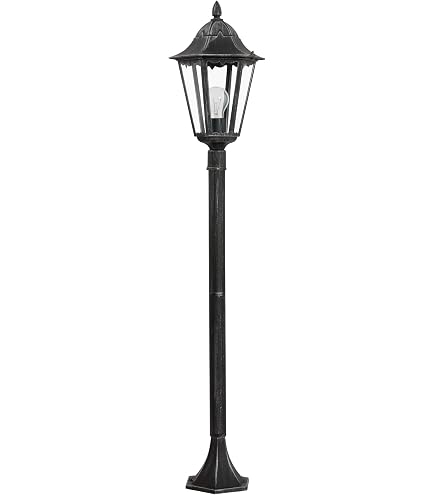 Lampadaire Extérieur Vintage 106cm - Style Rétro, Aluminium Bronze, IP44, Douille E27