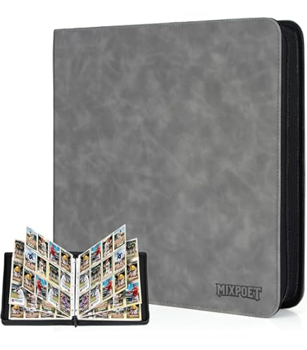 Verzamelmap Geschikt Voor Pokémon - Map Voor 900 Kaarten - 9 Pocket Binder 50 Pagina S Zwart