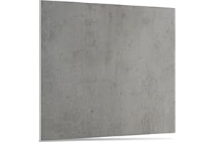 Prima Renovierungs-Systeme Dishwasher Front Panel [60 & 45] In 10 Colours - For Fully Integrated & Partially Integrated Dishwashers (Dark Concrete, 715 x 594 mm)