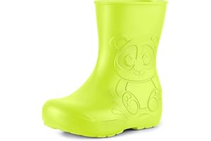 Ladeheid Stivali Pioggia Bambino e Bambina in Eva Stivaletti Pioggia per Bambini in Gomma e Resistenti LA-CA-10