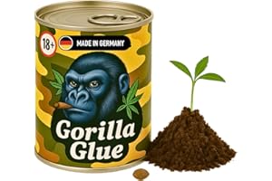 MB-MÜLLER Cannabis Anbau Starter-Kit/Set für 1 Automatic Hanf/Weed Pflanzen inkl. Dünger und Growanleitung für Anfänger (Anbauset Gorilla Glue)