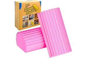 GEEKE 2 pezzi Damp Duster, Spugna Magica per la Pulizia della Polvere, Spolverino per Persiane e Tende in Legno, Prese d'Aria, Termosifoni, Battiscopa, Specchi e Ragnatele, Trattiene la Polvere, rosa chiaro