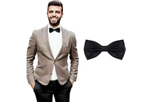 DonDon Nœud papillon avec crochet - déjà lié et réglable