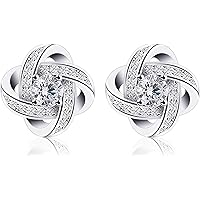 Orecchini Argento 925 Con Perla D'acqua Dolce 5.5mm E Zirconi: Eleganza Senza Tempo